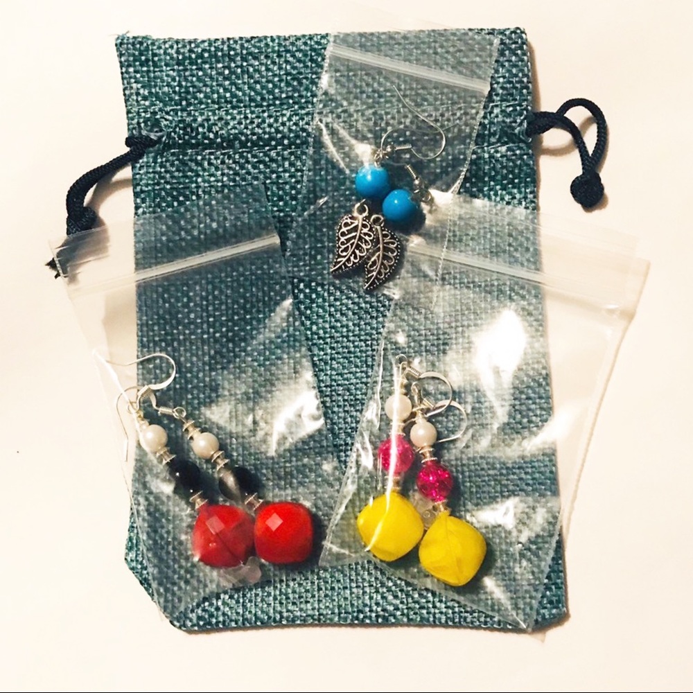 3 Sets of Earrings (New)